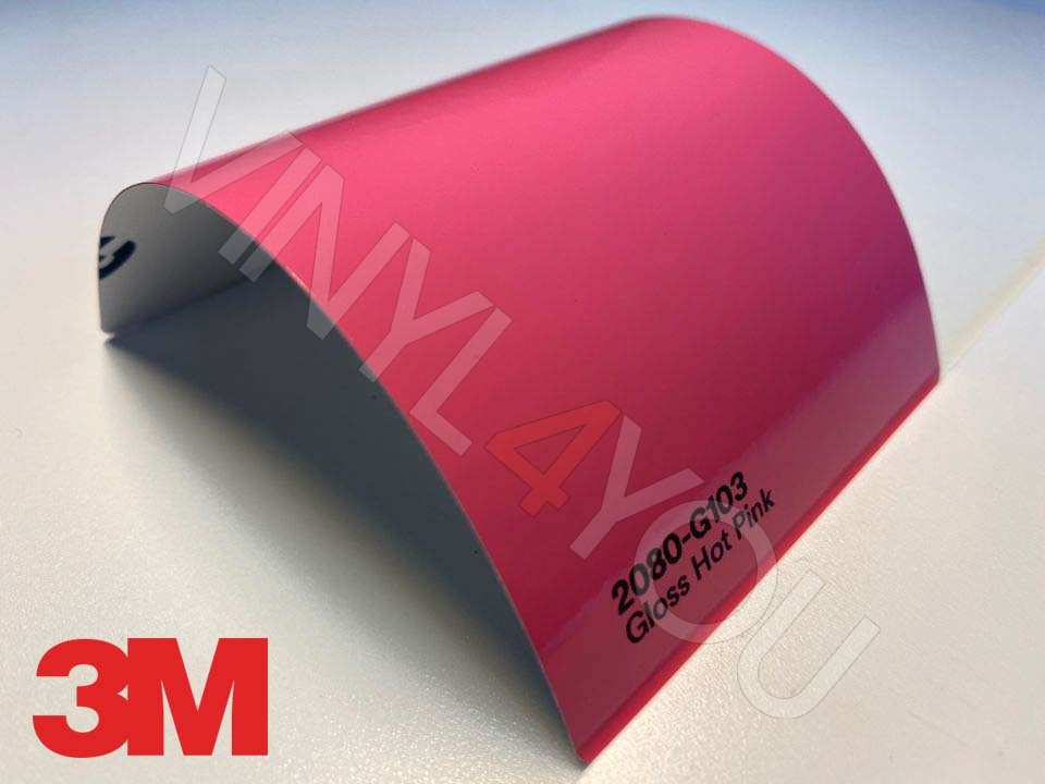 Пленка 3M 2080-G103 Gloss Hot Pink