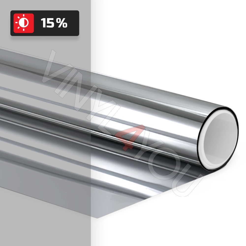 Зеркальная тонировочная пленка Scorpio Silver R15