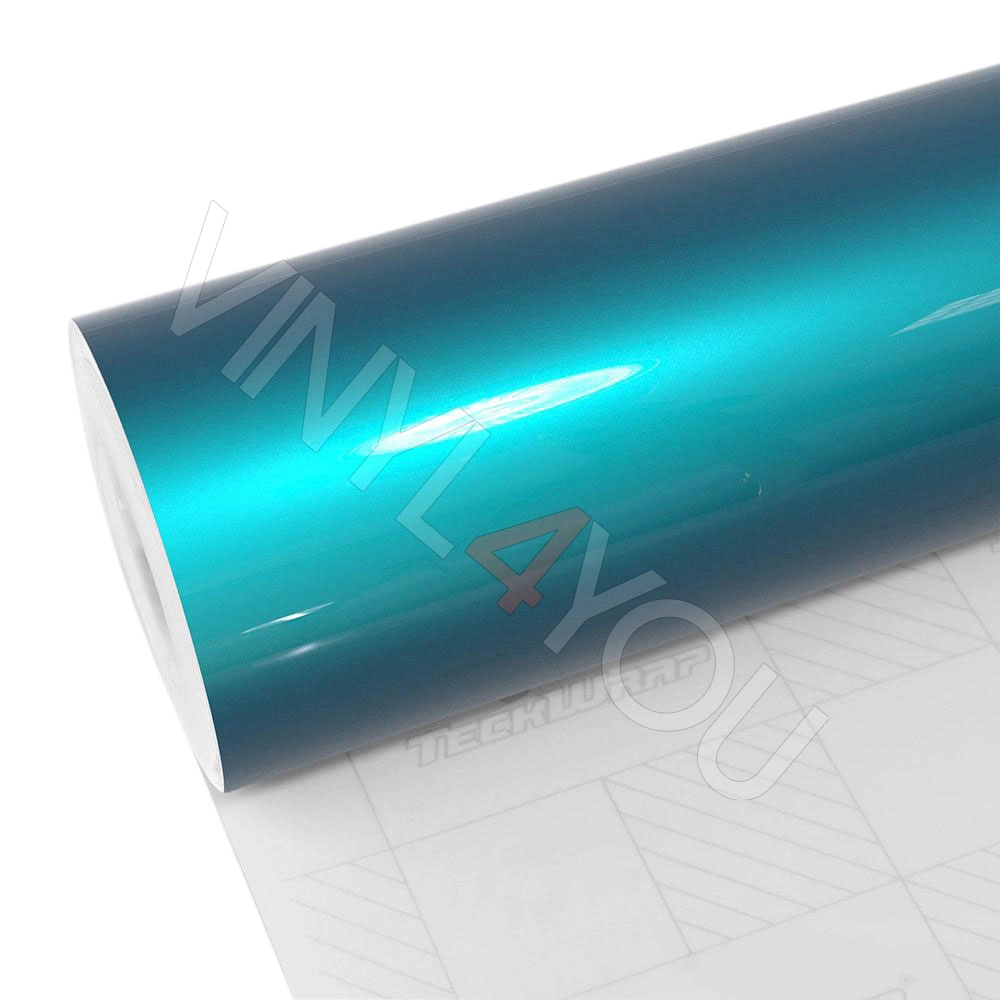 Пленка Голубой глянцевый металлик TeckWrap RB16-HD - Sea Turquoise