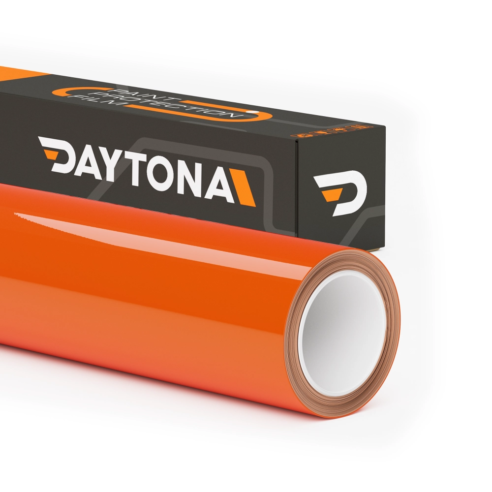Глянцевая полиуретановая пленка Апельсиновый DAYTONA PPF S200 Crystal Orange Red