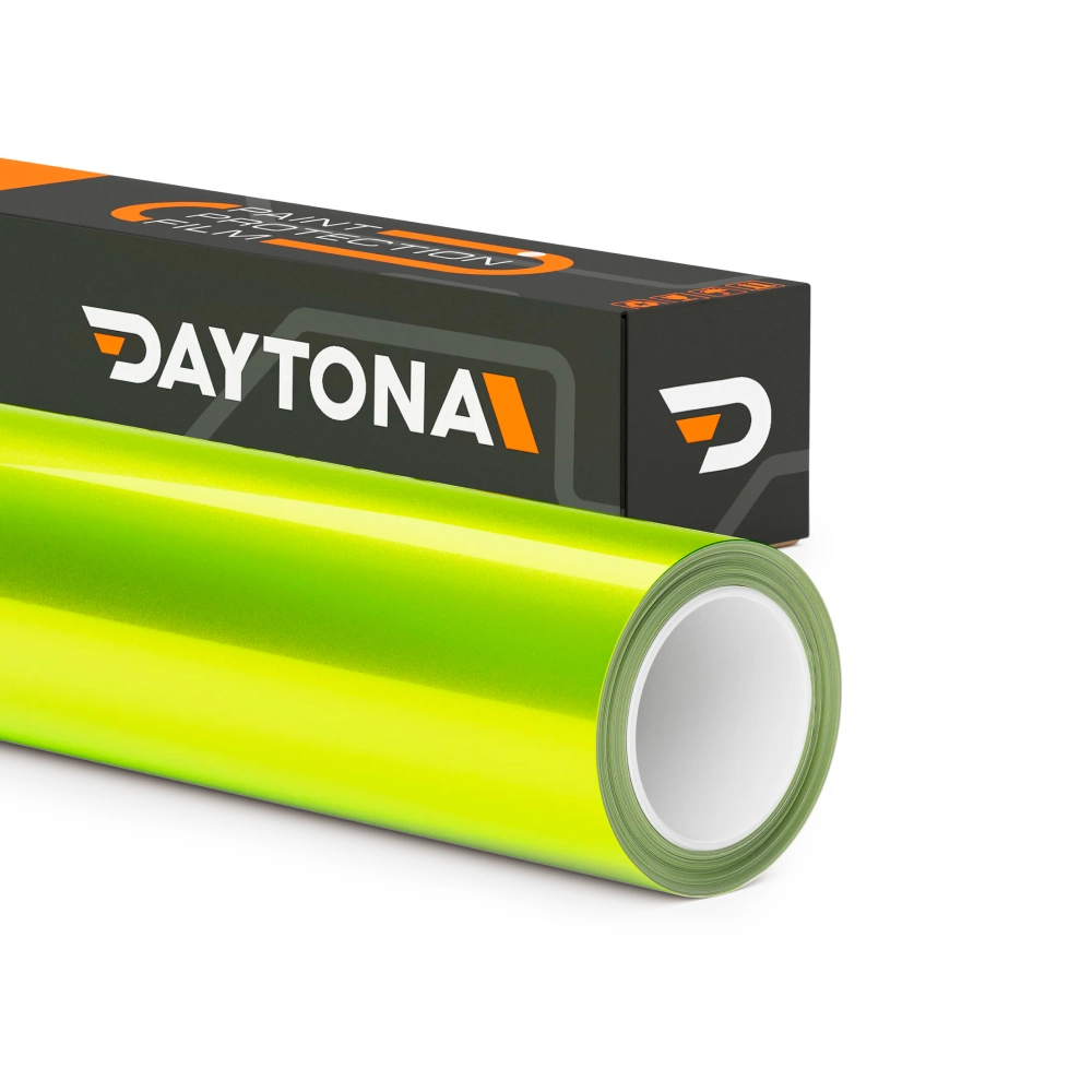 Глянцевая полиуретановая пленка Желтый Флуоресцент DAYTONA PPF S200 Fantasy Fluorescent Yellow